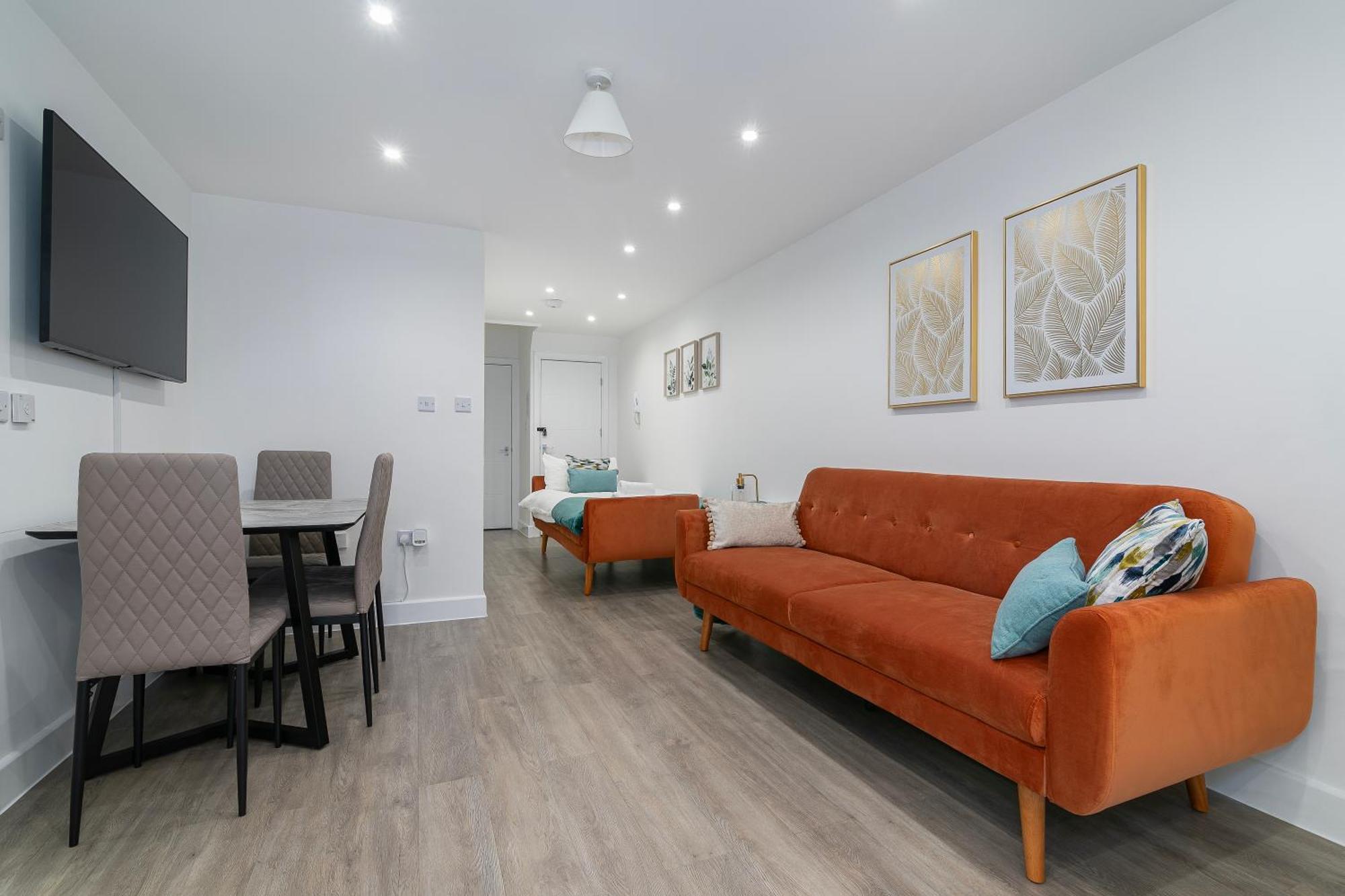 Flat In Queens Park Londra Exterior foto