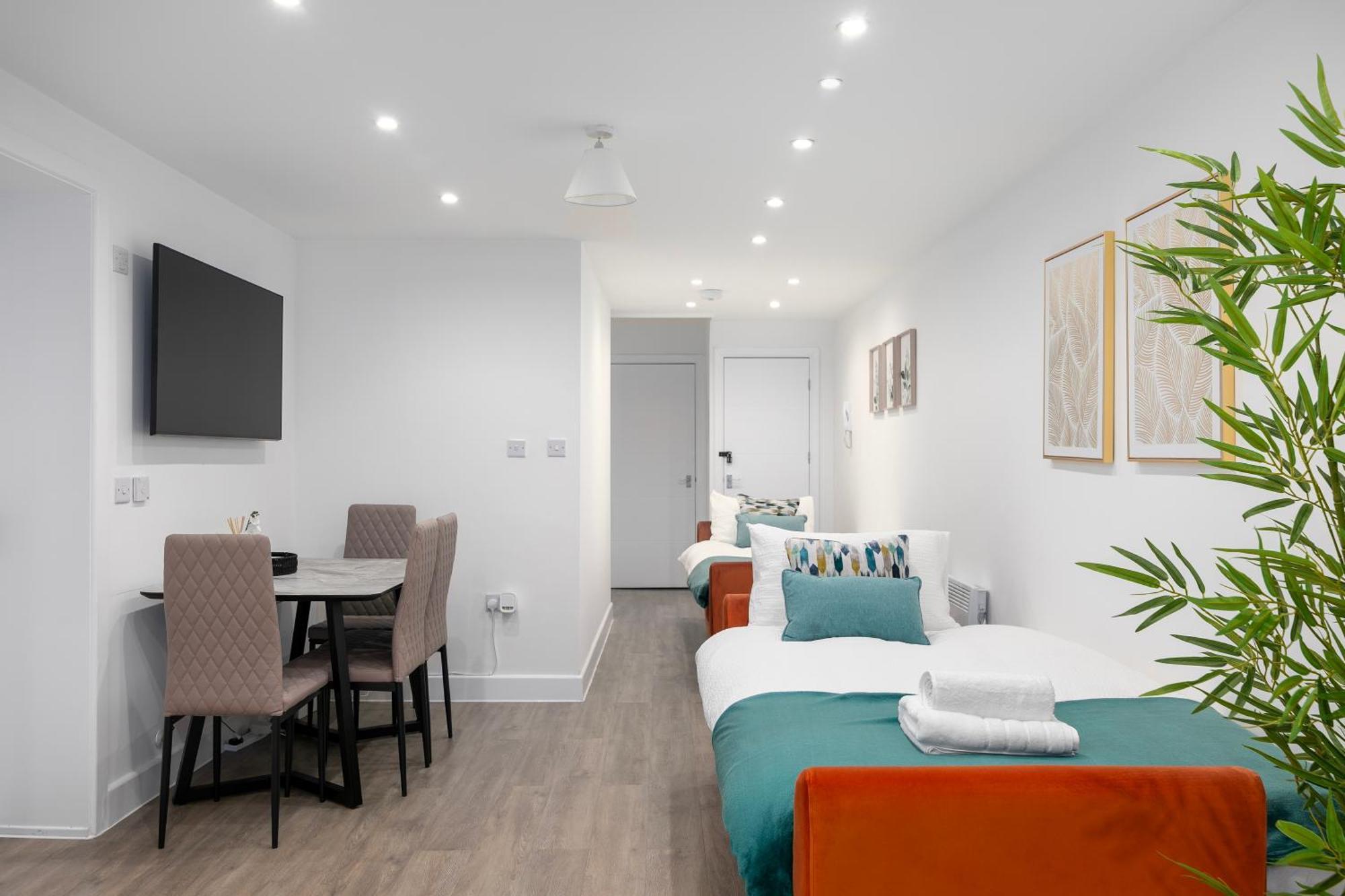 Flat In Queens Park Londra Exterior foto