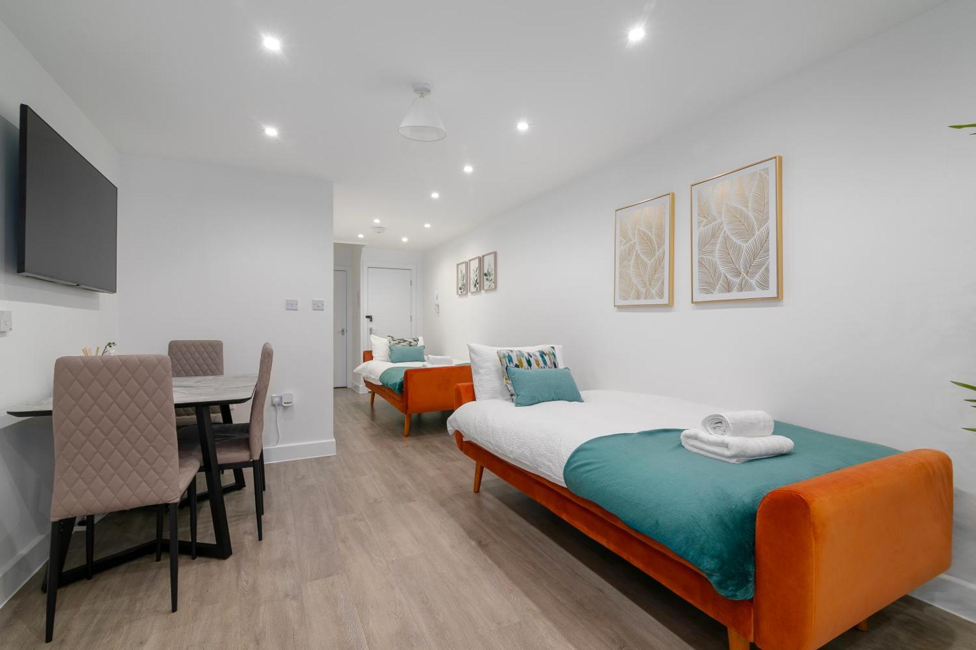 Flat In Queens Park Londra Exterior foto